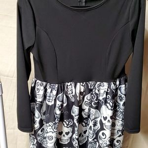Skull party dress